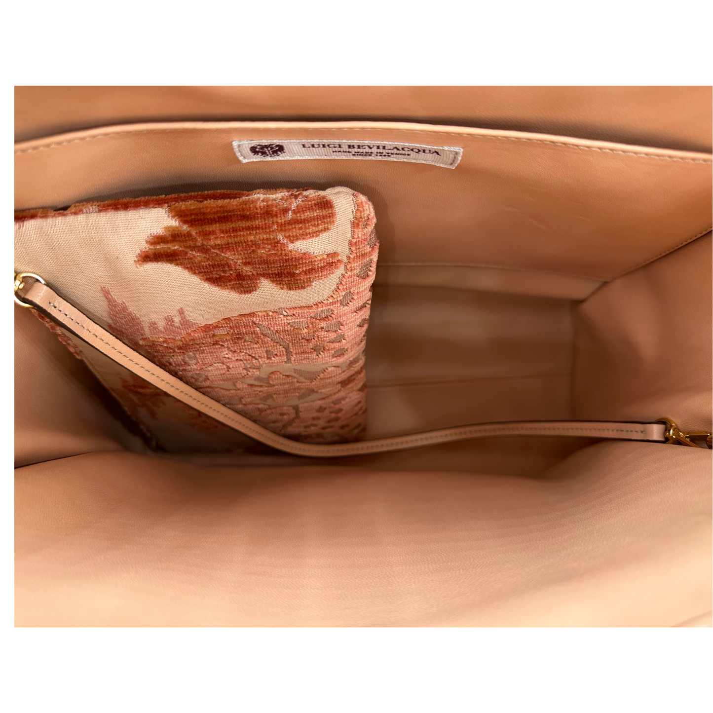 Sofia Tote Antique Pink Leopard