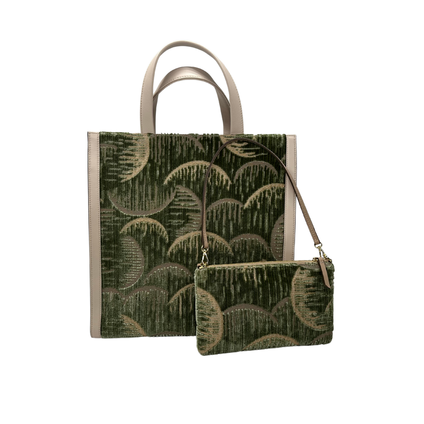 Sofia Tote with Pochette Green Luna